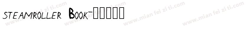 steamroller Book字体转换